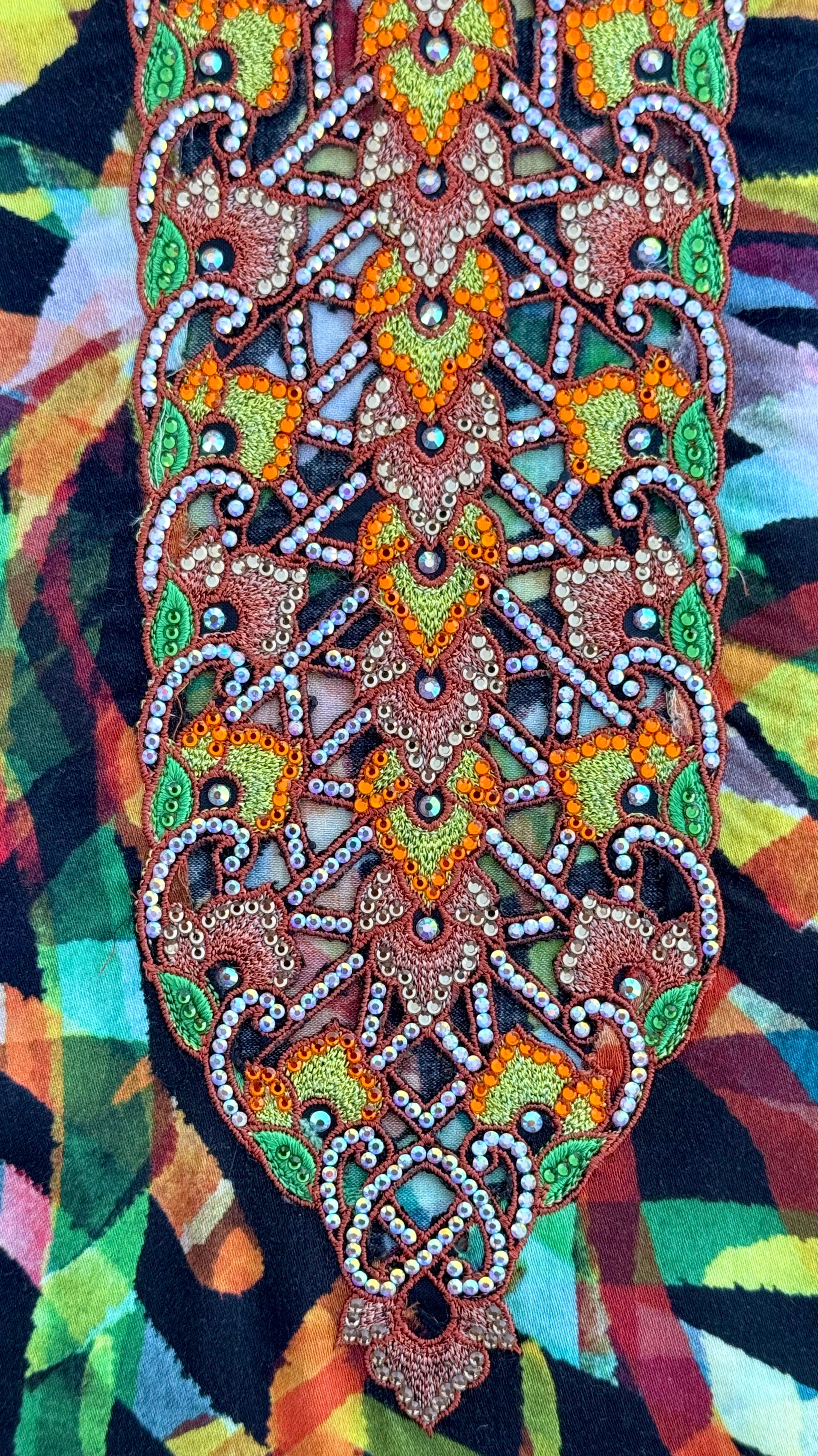 Neon Frenzy Embroidered