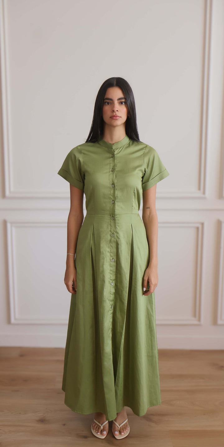 The Everyday Dress - Olive
